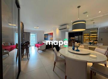 2b2cb0a7cfce3abd2e4f1ff04a8576f3d79ecab2 · 2 Suítes + Lavabo | Porteira Fechada | Prédio Beira-Mar com Lazer Completo - Pompéia - Santos/SP