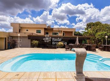 Casa · 750m² · 5 Quartos · SMPW 01 - Casa moderna em condomínio fechado - com 5 suítes - lavabo - piscina - Park Way