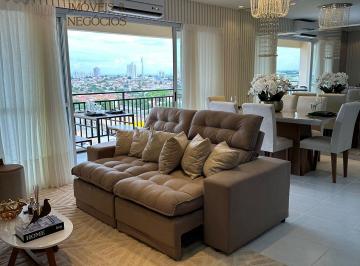 Apartamento · 102m² · 3 Quartos · 2 Vagas · Edifício Green Hill - Apartamento mobiliado de 3 quartos com suíte e sacada no Ed. Green Hill – Bair