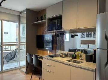 Foto 01 · Studio para venda mobiliado em Perdizes, São Paulo-SP: 1 quarto, 1 banheiro, 27m² - Oportunidade úni