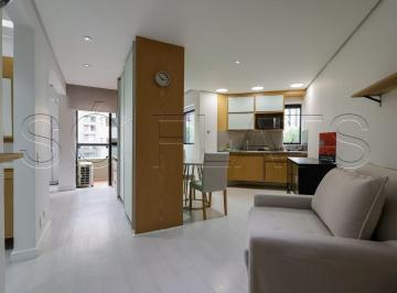 Apartamento · 37m² · 1 Quarto · 1 Vaga · Flat em Cerqueira César, São Paulo/SP de 37m² 1 quartos para locação R$ 4.720,00/mes