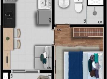 Apartamento · 44m² · 2 Quartos · Apartamento em Limão, São Paulo/SP de 44m² 2 quartos à venda por R$ 417.000,00