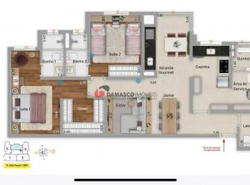 Apartamento · 90m² · 2 Quartos · 2 Vagas · Apartamento à venda, Santa Paula, São Caetano do Sul, SP