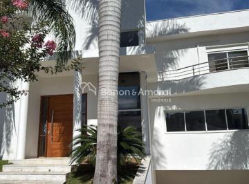 Casa · 419m² · 4 Quartos · 3 Vagas · Sobrado em condomínio fechado para locação com 4 suítes, 8 banheiros, 3 vagas de garagem, piscina ár
