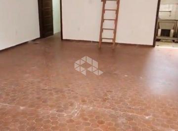 Comercial · 60m² · Sala comercial com cozinha, mezanino, 1 banheiro e área de serviço externa.