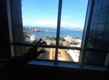 Comercial , Rio de Janeiro · iMPERDÍVEL Duas salas com vista mar/Mobilias. requisitado edifício Cândido Mendes. Próx.VLT e Barcas