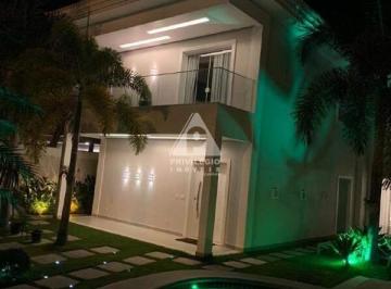 Casa · 488m² · 5 Quartos · 3 Vagas · Casa Exclusiva com 5 Suítes, Sótão e Área Gourmet de Alto Padrão - Recreio do Bandeirantes