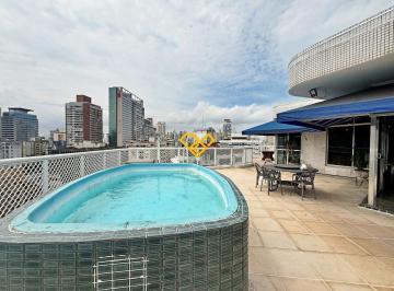 Piscina · Cobertura 3 Quartos para Locação em Santos/SP