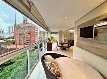 Varanda · Apartamento 3 Quartos a Venda em Santos - SP