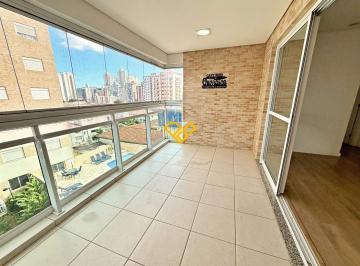 Varanda · Apartamento 3 Quartos para Locação em Santos - Sp 