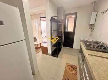 Cozinha · Apartamento com Suíte e Lazer Completo para Alugar – Boqueirão – Santos/SP