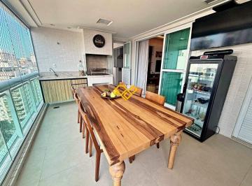 Varanda com churrasqueira · Apartamento 3 Quartos para Locação em Santos - Sp