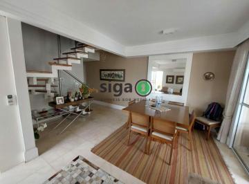 Apartamento · 129m² · 3 Quartos · 3 Vagas · Cobertura a venda na Chácara Santo Antônio com 2 quartos 130m²