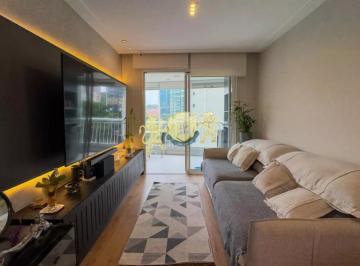 Apartamento · 75m² · 2 Quartos · 2 Vagas · Flat para alugar no Brooklin - Edifício Mandarim