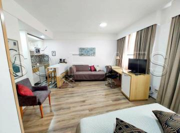Apartamento · 31m² · 1 Quarto · 1 Vaga · Apto Comfort Alphaville, disponível para locação com 31m², 01 dormitório e 01 vaga de garagem.