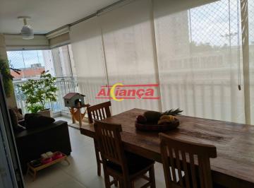 Apartamento · 128m² · 2 Quartos · 3 Vagas · Condomínio Supera Guarulhos Apartamento de Alto Padrão com Varanda Gourmet