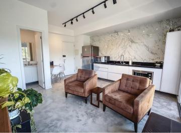 Apartamento · 52m² · 1 Quarto · 1 Vaga · Apartamento Mobiliado Trix Tamboré 1 Suíte 2 banheiros