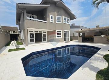 Casa · 480m² · 4 Quartos · 6 Vagas · Casa de Alto Padrão para Alugar com 4 suítes, 480m² no Condomínio Alphaville Residencial Dois – Baru