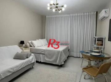 5f77964012016002075fa1a53e14cfb8735be8b8 · Studio com 1 dormitório à venda, 35 m² por R$ 400.000,00 - Gonzaga - Santos/SP