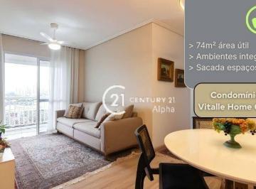 446c0fa66128717d1e242dd63b6475acf7e016a5 · Apartamento com 3 dormitórios à venda, 74 m² por R$ 725.000,00 - Aldeia - Barueri/SP