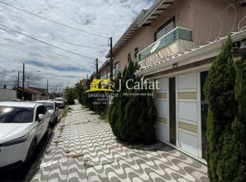 Casa · 76m² · 2 Quartos · 2 Vagas · Sobrado com 2 quartos, Balneário Maracanã, Praia Grande.