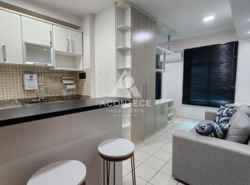 Apartamento · 30m² · 1 Quarto · 1 Vaga · QMSW 06 LOTE 04 - EXCELENTE KITNET MOBILIADA, C/ VAGA COBERTA - ED. LÉLITON GONÇALVES