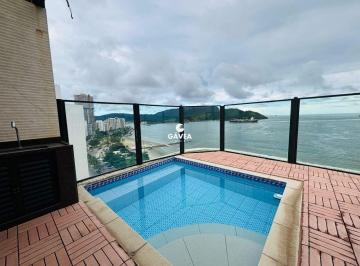 Apartamento · 432m² · 3 Quartos · 5 Vagas · Cobertura à venda no Aparecida em Santos.