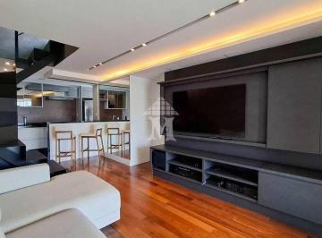 Apartamento · 121m² · 1 Quarto · 2 Vagas · Apartamento cobertura duplex com 1 suíte para locação e venda - Pinheiros