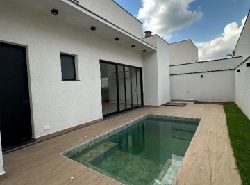 Foto 01 · Casa em Condomínio de Luxo em Alphaville Nova Esplanada 3, Votorantim-SP: 3 Quartos, 3 Suítes, 3 Sal