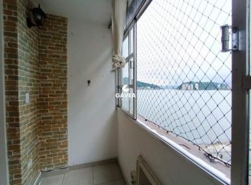 sacada da sala vista mar · Apartamento à venda no Boa Vista em São Vicente.