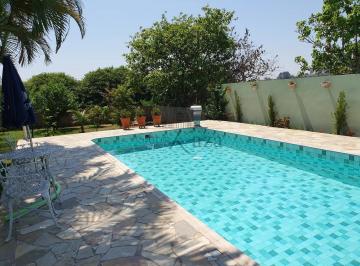 Casa · 1585m² · 4 Quartos · 7 Vagas · Chácara em Condomínio - Guararema - 4 Dormitórios uma suíte - 1585m² - piscina privativa