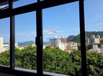 Apartamento · 108m² · 2 Quartos · 2 Vagas · Cobertura Duplex para Locação na praia do Tombo, Guarujá, SP