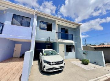 Casa · 98m² · 3 Quartos · 2 Vagas · Sobrado em Condomínio à venda no bairro Bom Jesus – São José dos Pinhais