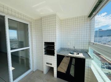 Varanda Gourmet · Apartamento com 1 dormitório à venda, 45 m² por R$ 350.000,00 - Vila Guilhermina - Praia Grande/SP