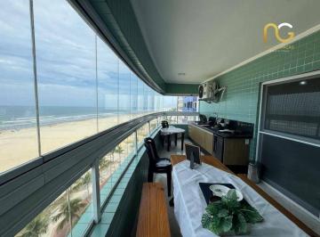 983eff1404e2f4ecd88a27fbd6014b78d914186d · Apartamento com 3 dormitórios à venda, 148 m² por R$ 1.440.000,00 - Vila Guilhermina - Praia Grande/