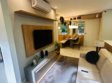 apartamento á venda no condomínio vert granja viana - sala de tv decorado) · Apartamento à venda - no Jardim Barbacena