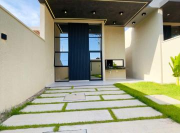 Casa de 3 quartos, Eusébio · Acredite! Casa Plana com 122m2, 3 Suítes+ Lavabo, no Eusébio, em Rua Privativa, Por Apenas 630Mil!