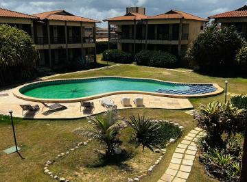 vista da piscina · Venda Apartamento na Praia da Taiba