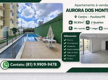 Apartamento de 2 quartos, Paulista · APARTAMENTO À VENDA NO CONDOMINIO AURORA DOS MONTES CENTRO DE PAULISTA/PE