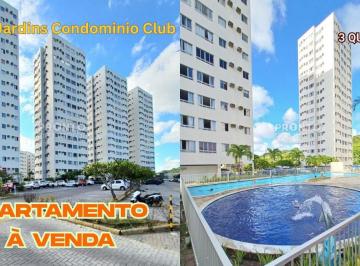 Apartamento de 3 quartos, Paulista · APARTAMENTO À VENDA NO PARK JARDINS CONDOMINIO CLUB EM PAULISTA/PE
