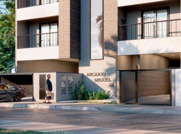 Apartamento · 1 Quarto · 1 Vaga · LANÇAMENTO Residencial Arcanjo Miguel — studio com 1 Dormitório e Sacada com Churrasqueira