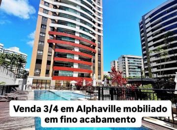Apartamento de 3 quartos, Salvador · Vendo lindo 3/4 MOBILIADO EM FINO ACABAMENTO em AlPHAVILLE 1 no Cond. Palm Ville
