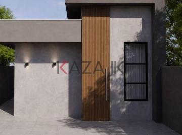 Perspectiva da fachada · Comprar/vendo/permuto: Casa à venda térrea, nova no Residencial Jundiaí II, Jundiaí, com 3 dormitóri