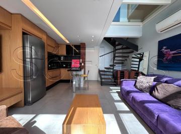 Apartamento · 45m² · 1 Quarto · 1 Vaga · Duplex 45m² na Vila Nova Conceição | Sofisticação, suíte e alto padrão