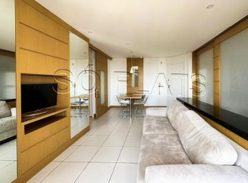 Apartamento · 42m² · 1 Quarto · 1 Vaga · Live Lodge Vila Mariana | 42m² com varanda, serviços e alta liquidez
