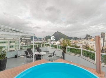 Cobertura · Cobertura Duplex dos Sonhos no Leblon:!! Vista Deslumbrante para o Mar, Praia, Lagoa e Cristo, com P