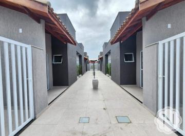 Casa · 48m² · 2 Quartos · 1 Vaga · Casas à venda em condomínio com piscina privativa – lado praia em Itanhaém.