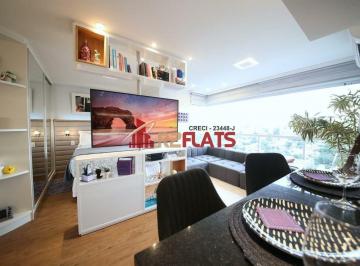 Apartamento · 45m² · 1 Quarto · 1 Vaga · Flat com ótimo preço no bairro Brooklin. Confira!