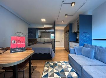Apartamento · 33m² · 1 Quarto · Studio Is Moemam, studio totalmente equipado disponivel para locação contendo 33m² e 01 dormitório.