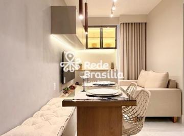 Apartamento · 24m² · 1 Quarto · 1 Vaga · QMSW 5, Kitnet mobiliada à venda, Monte Serrat, Sudoeste, DF